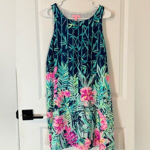 Lily Pulitzer Floral Sleeveless Silk Dress